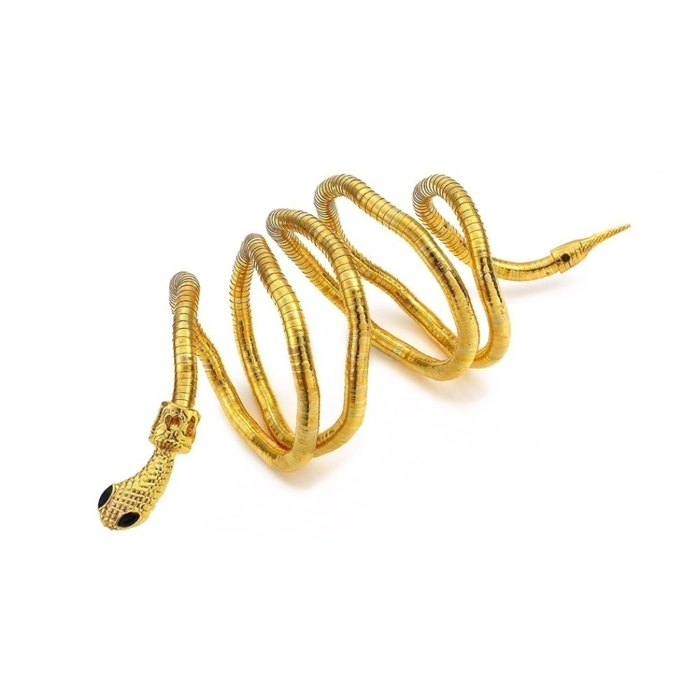 Goldtone Snake Multi Wear Necklace/Bracelet